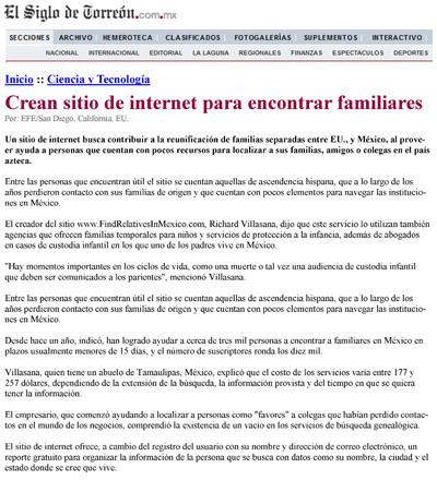 Find person in Mexico